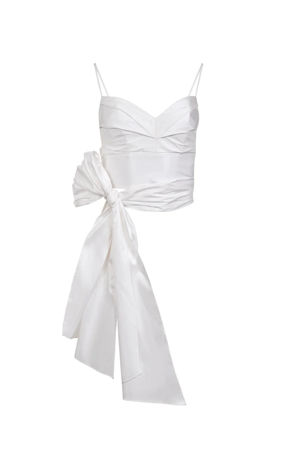 Amarena taffeta top