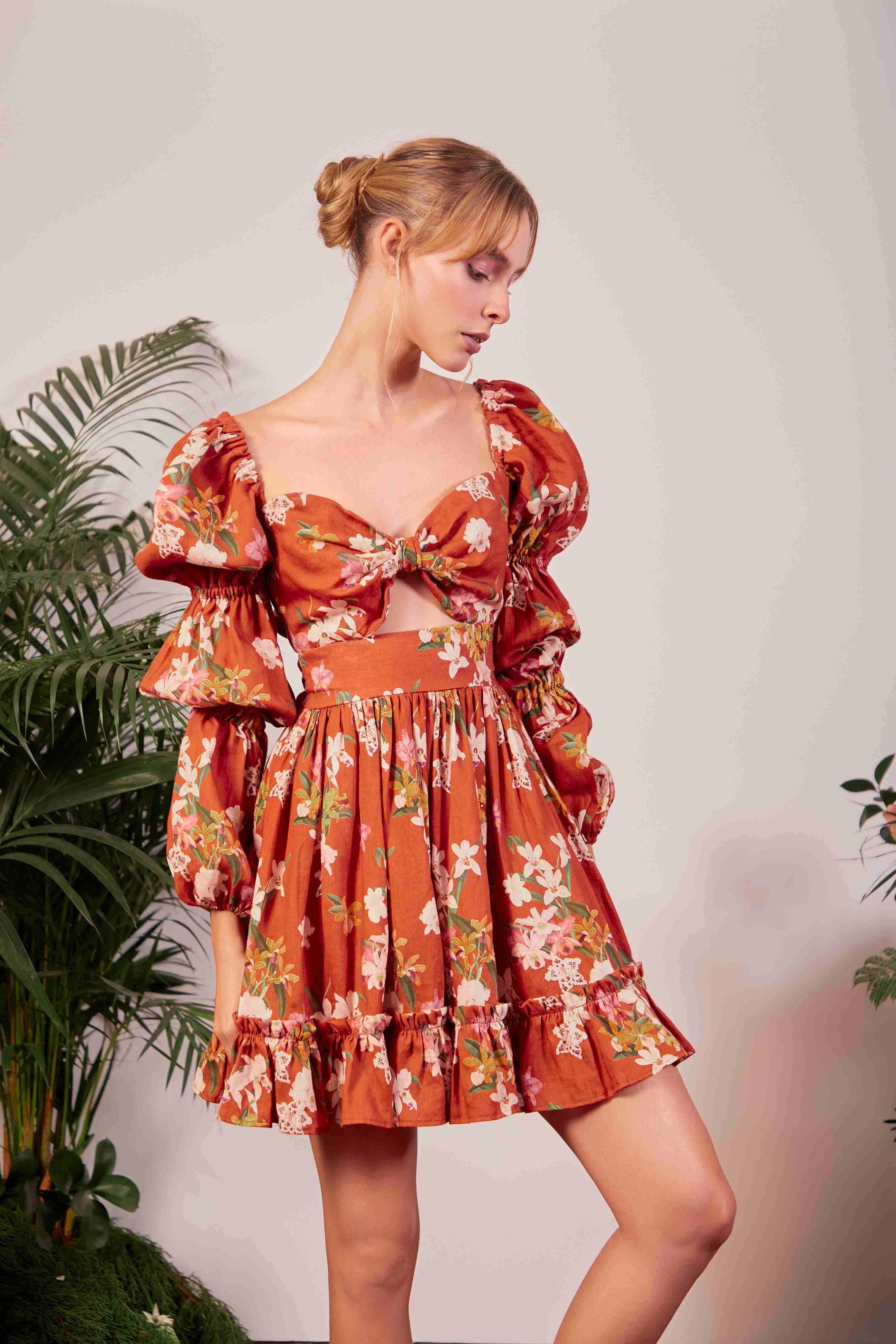 Calendula Rust Dress