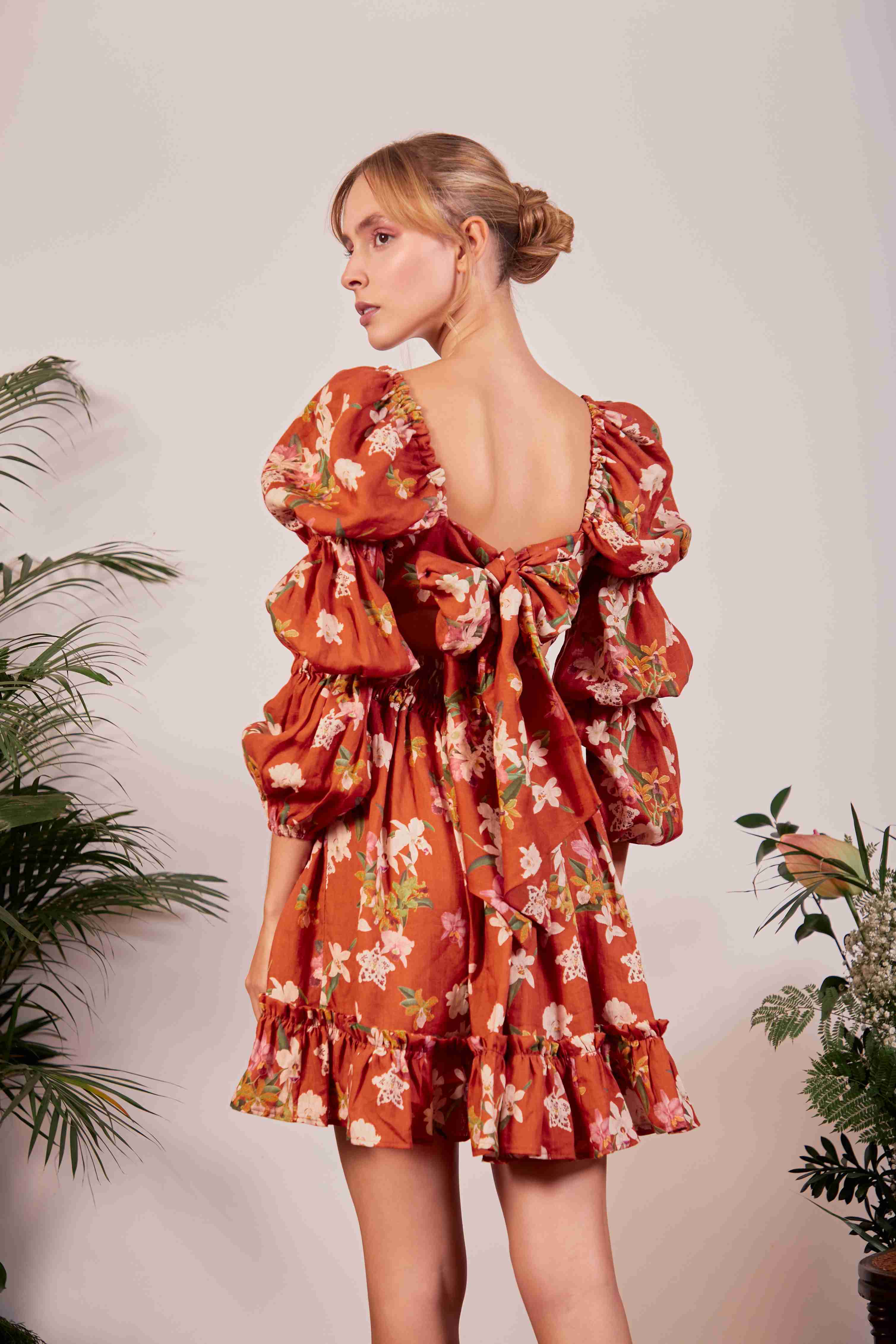 Calendula Rust Dress