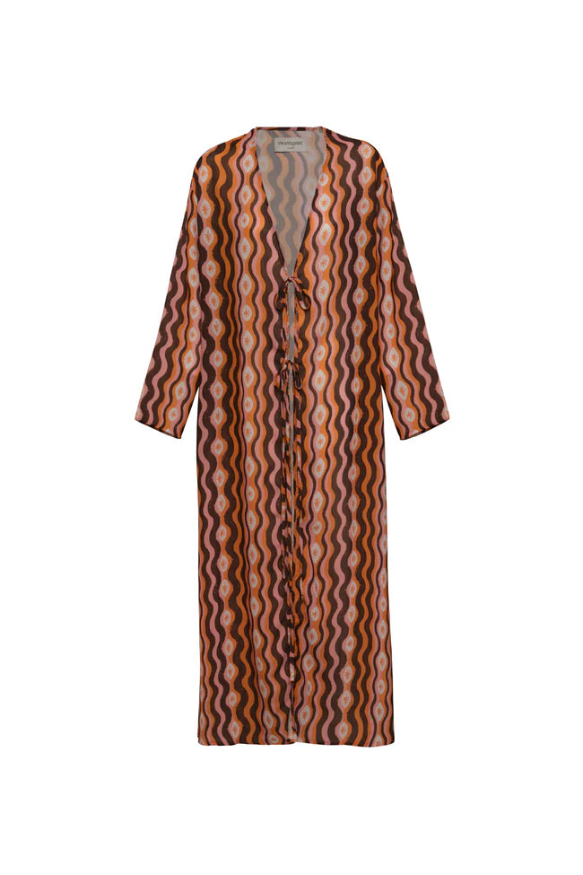 Athina star waves kimono