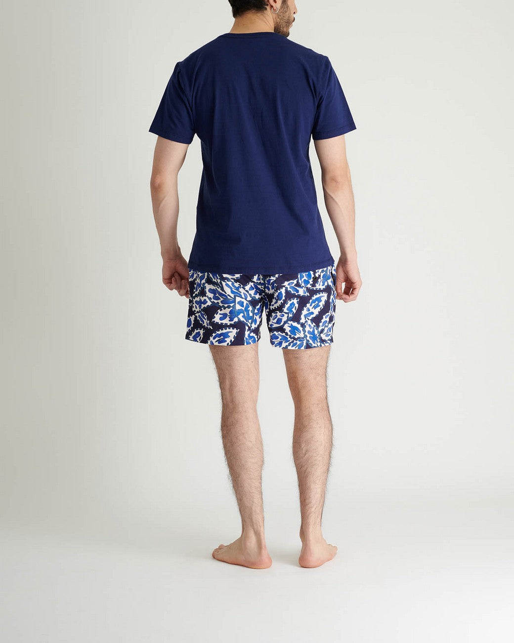 Blue round neck t-shirt