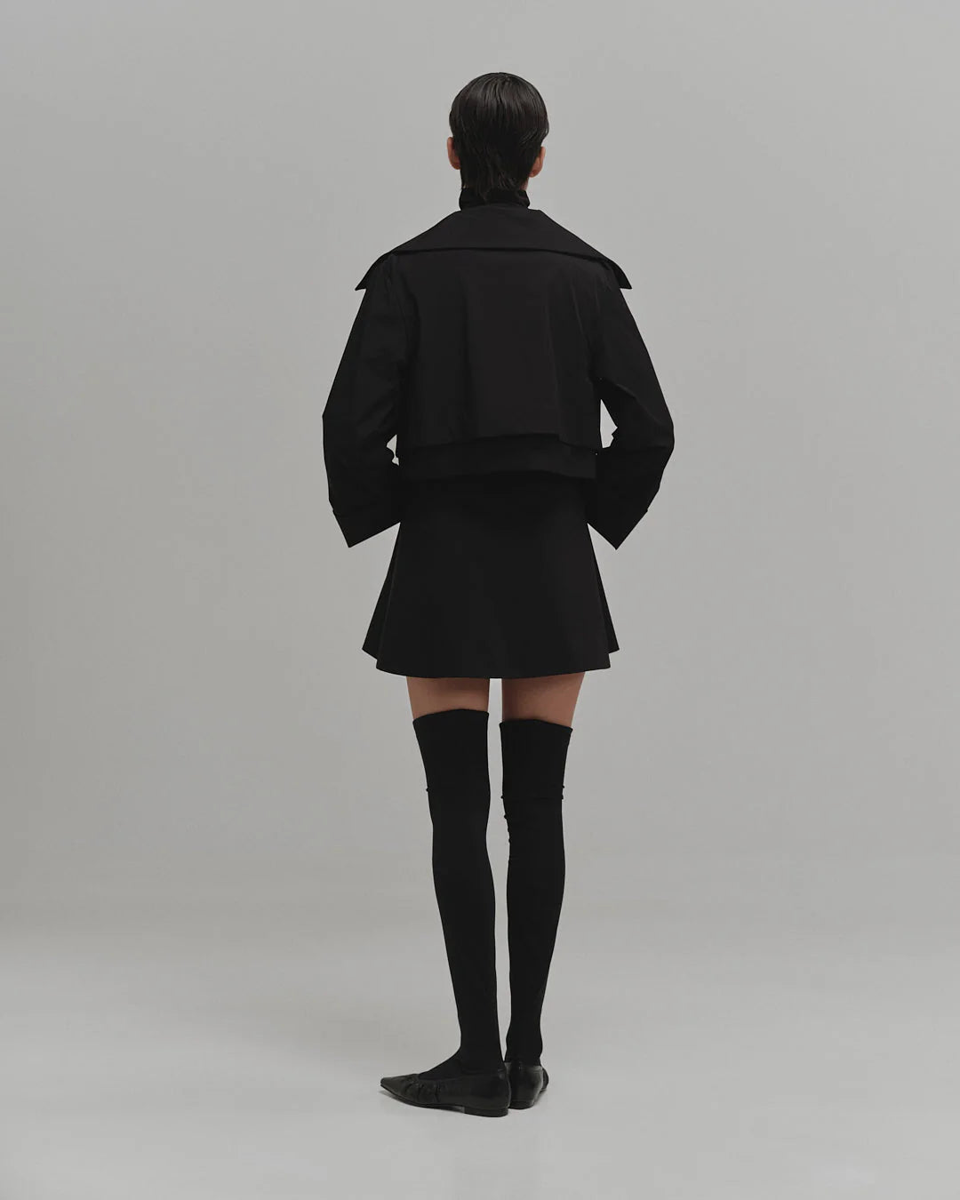 Pliegue mini skirt