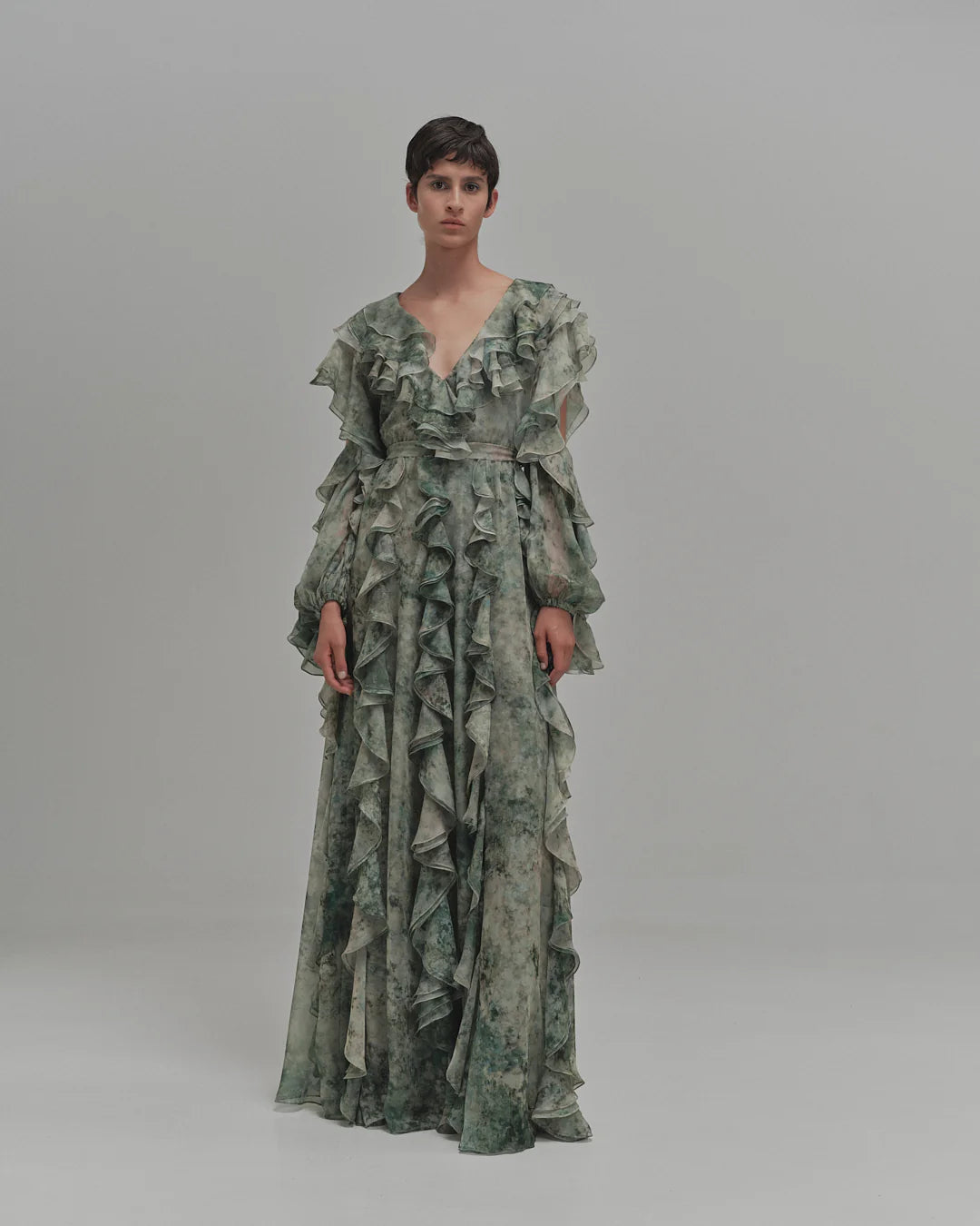 Peonia maxi dress