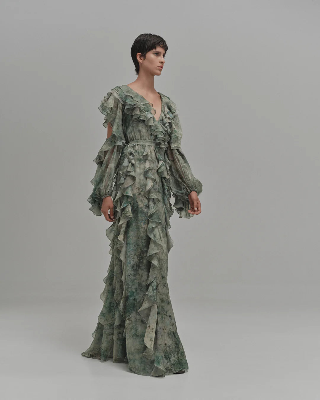Peonia maxi dress