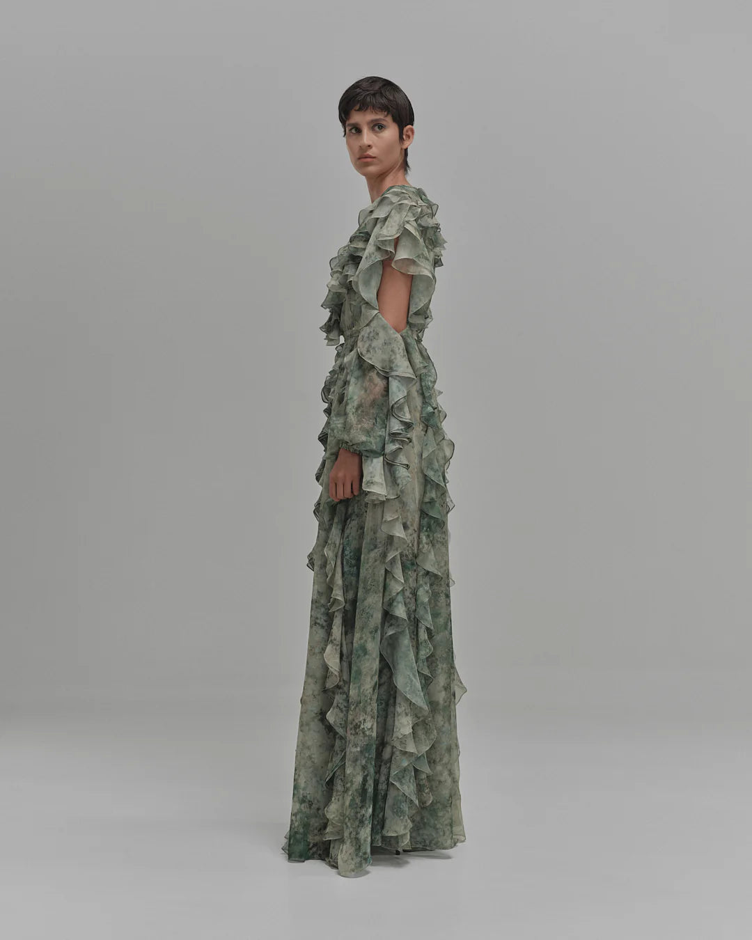 Peonia maxi dress