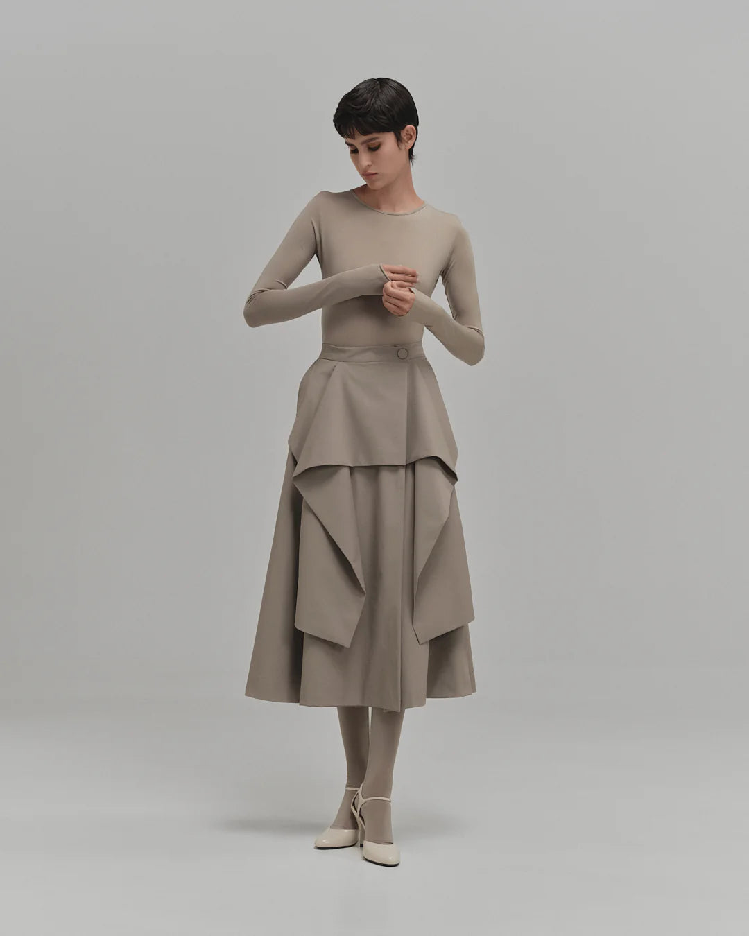 Azalea midi skirt