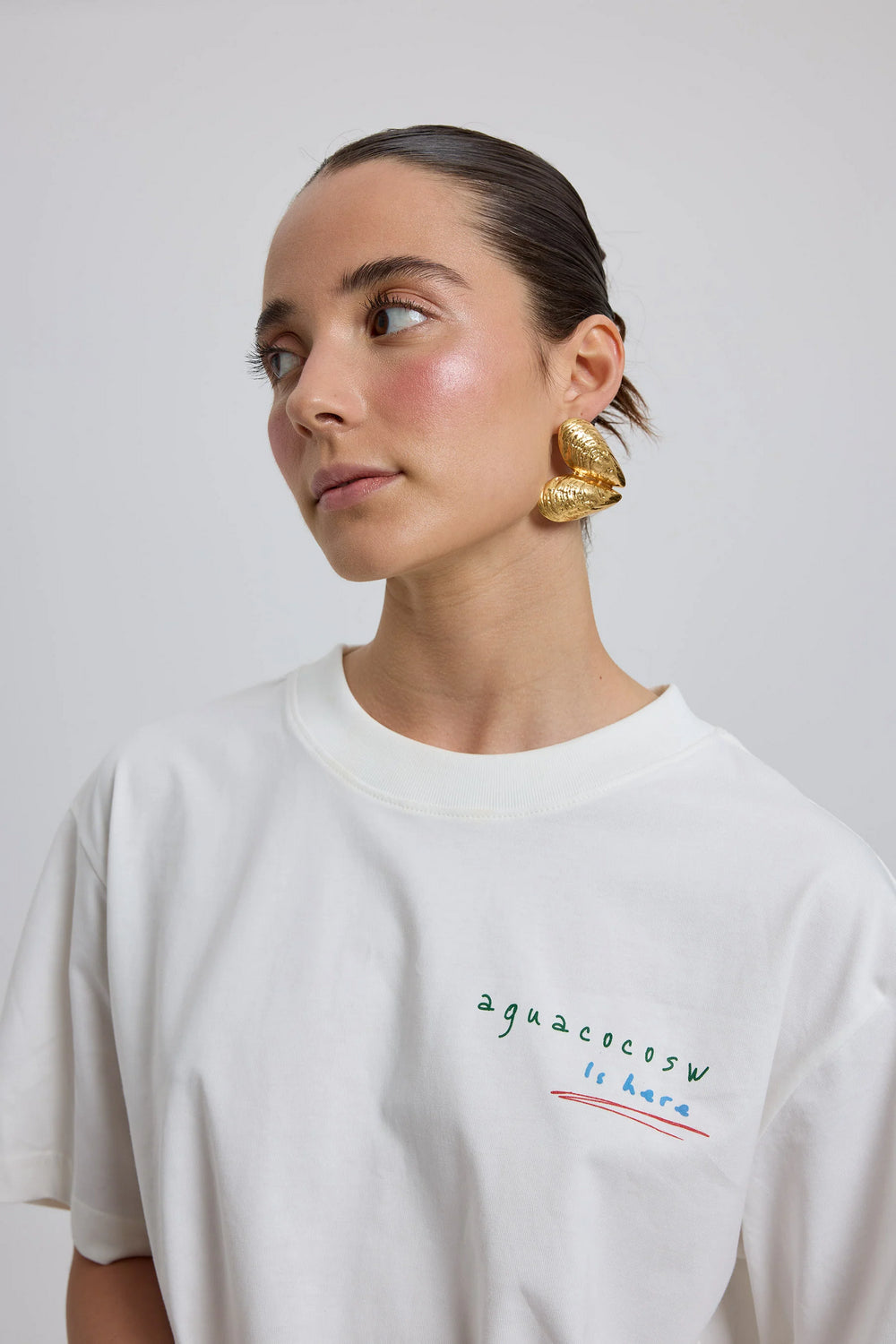 Camiseta Oversize Vermell