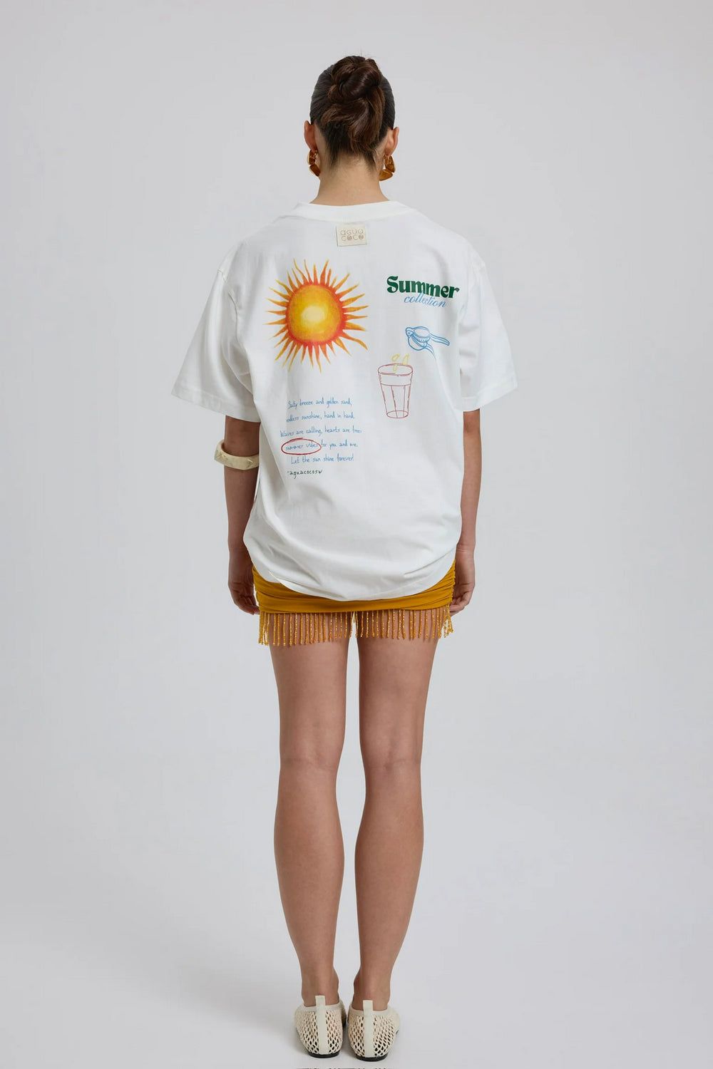 Camiseta Oversize Vermell