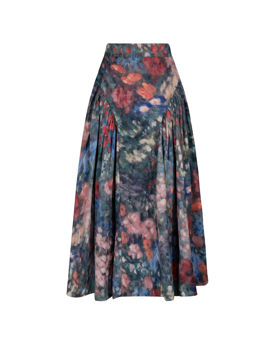 Begonia midi skirt