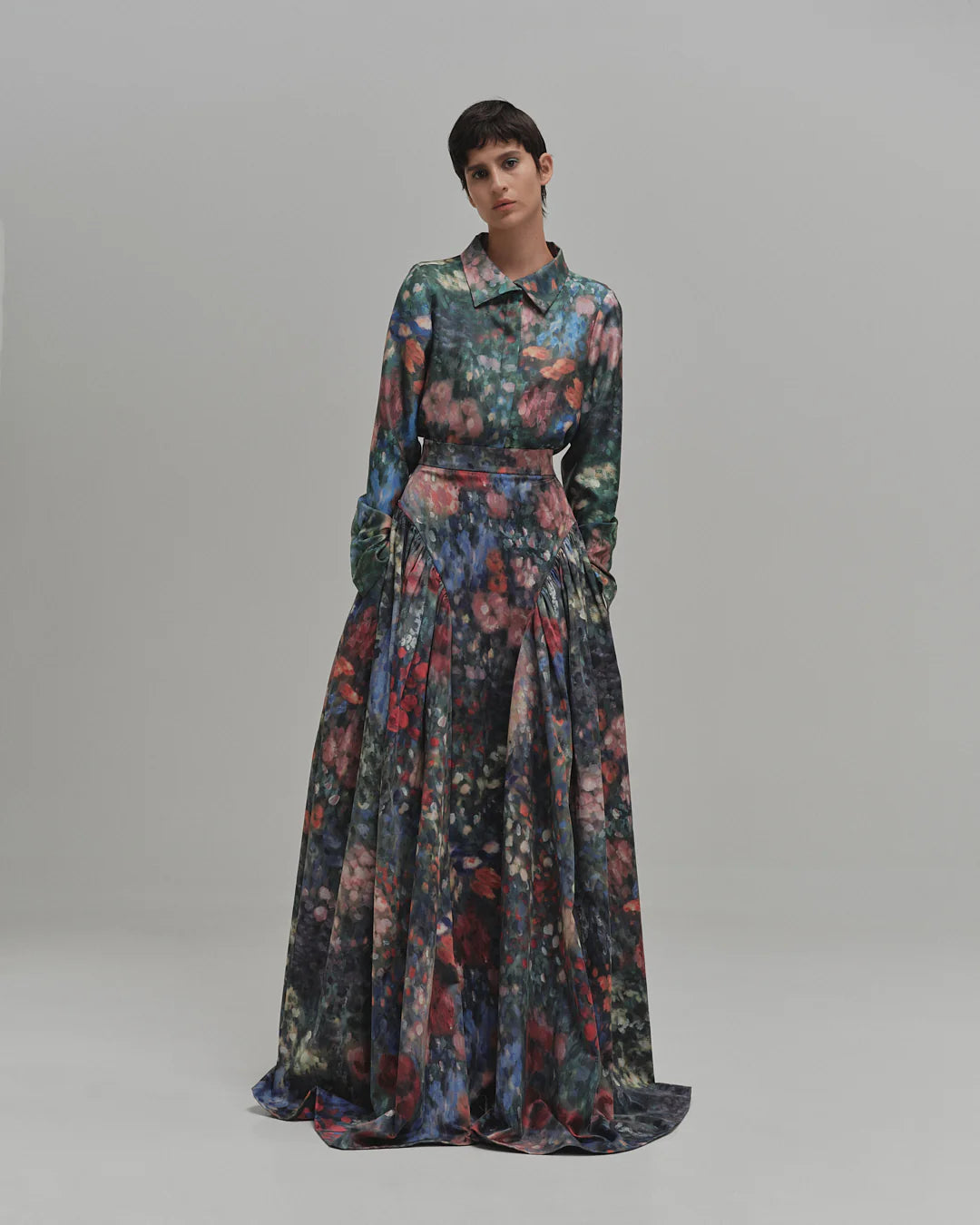 Begonia maxi skirt