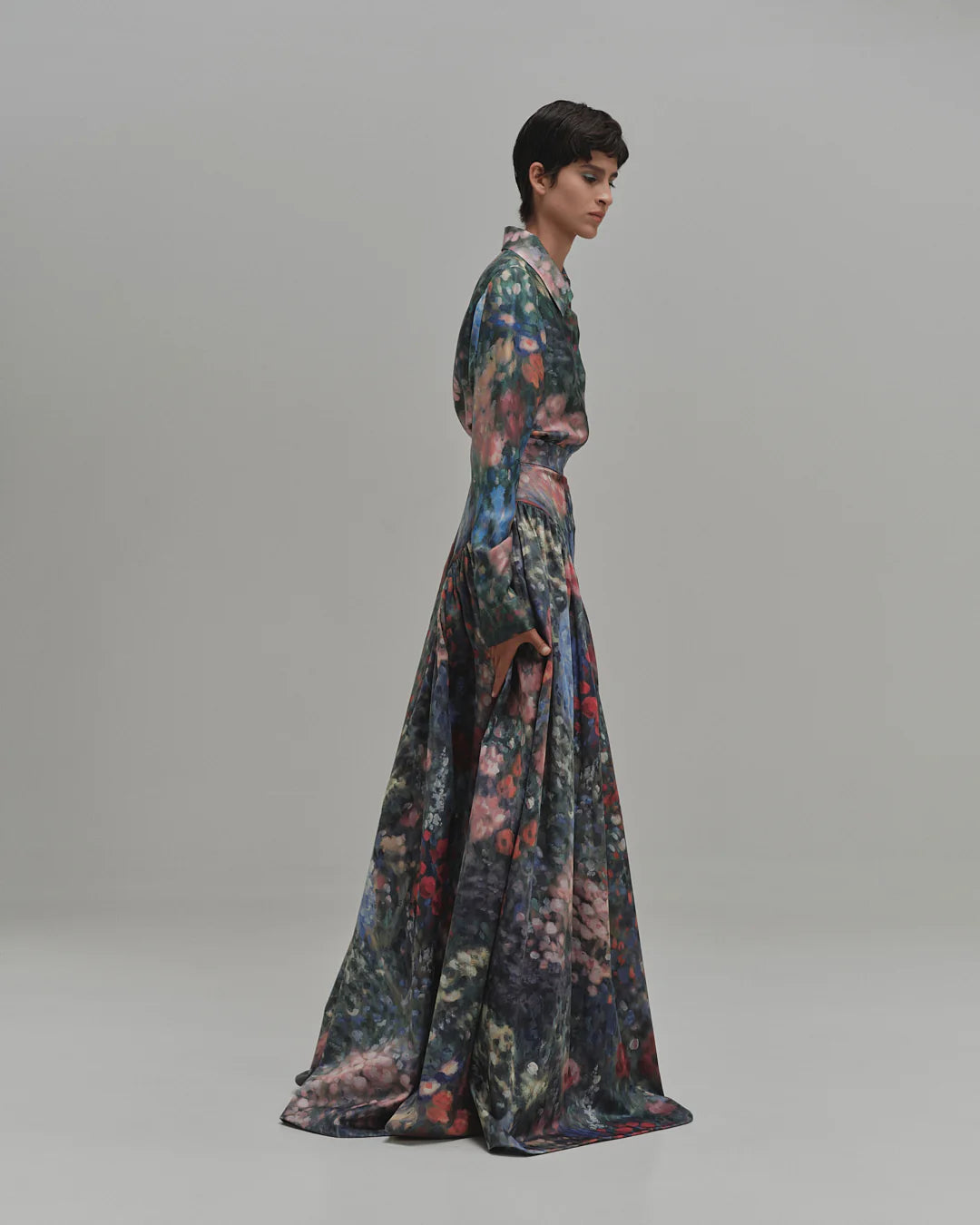 Begonia maxi skirt