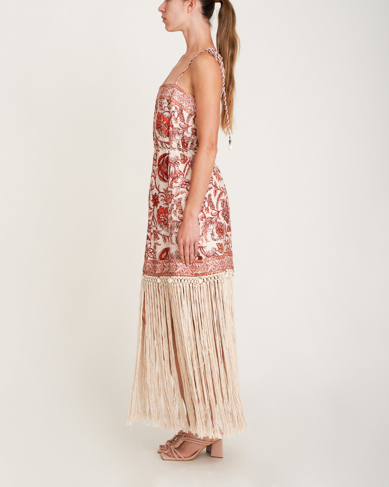 Vestido Mini Vitali Fringe