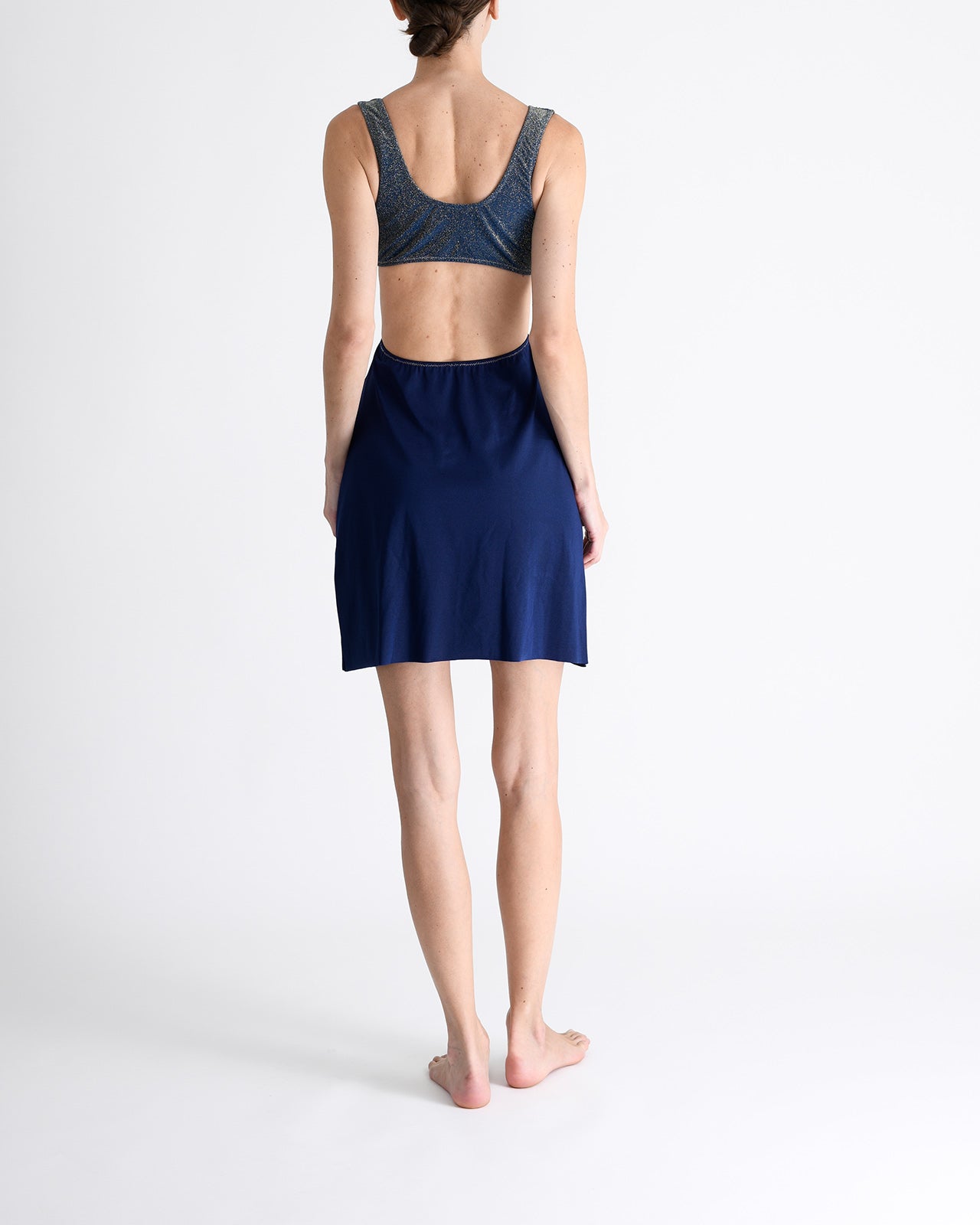 Mini Dress Blue Capri