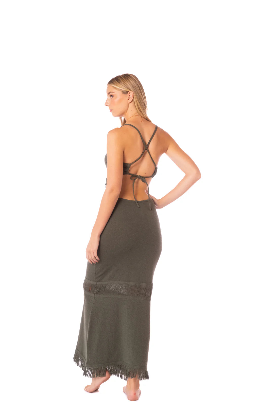 Greta cacti lines dress