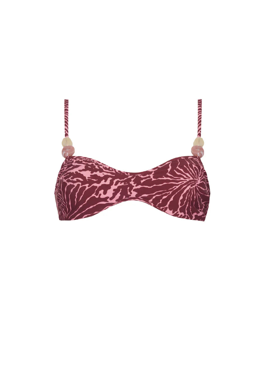 Print coralia helen top