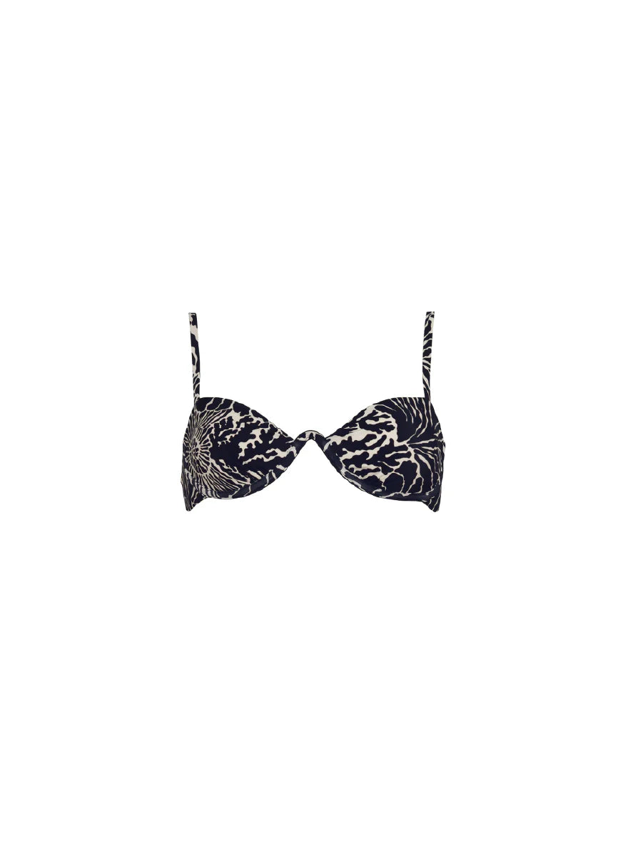 Print reef eva top