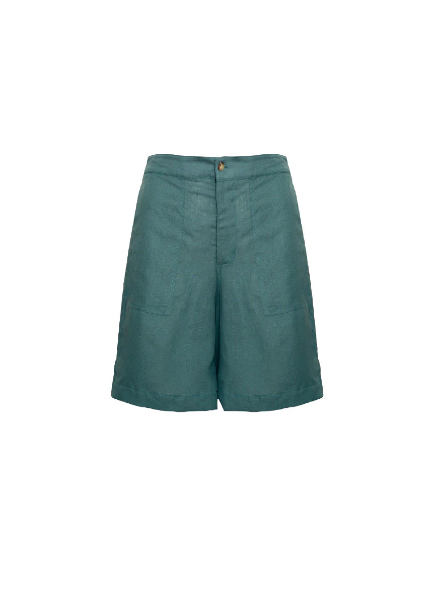 Solid vulcano valencia short