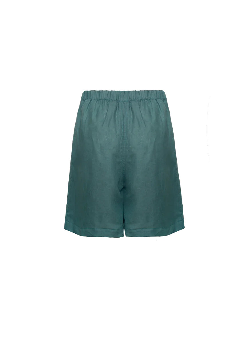 Solid vulcano valencia short