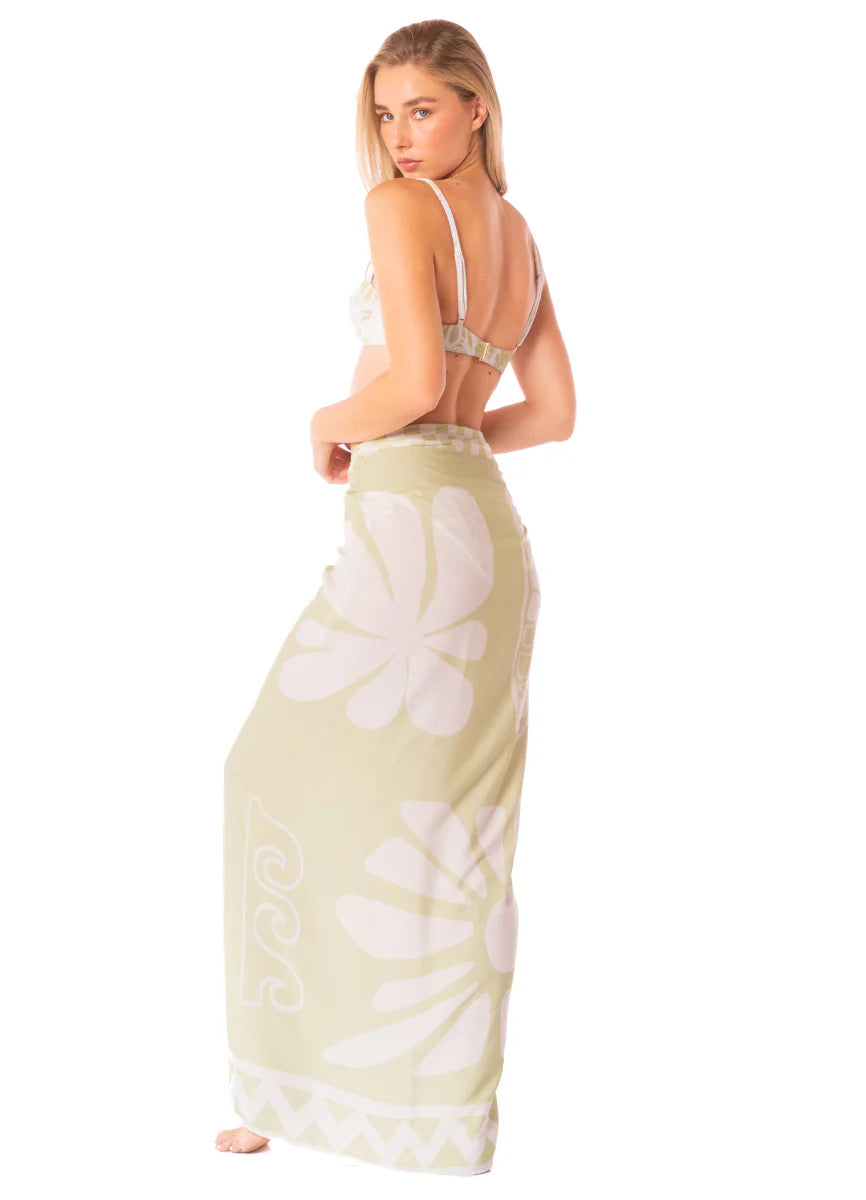 Solid surf bay loretta sarong