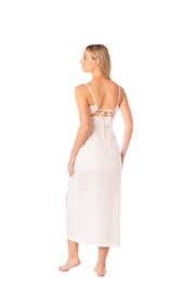 Solid cacti lines odette maxi dress
