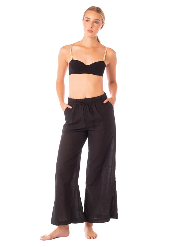 Black agatha pant