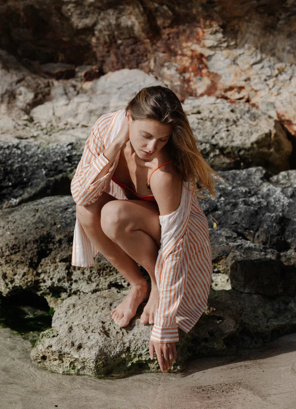 Sunset arabella shirt