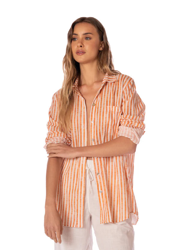 Sunset arabella shirt