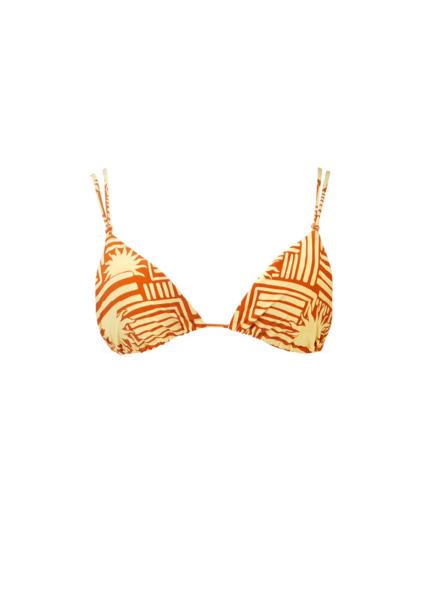 Print sun essence maira top