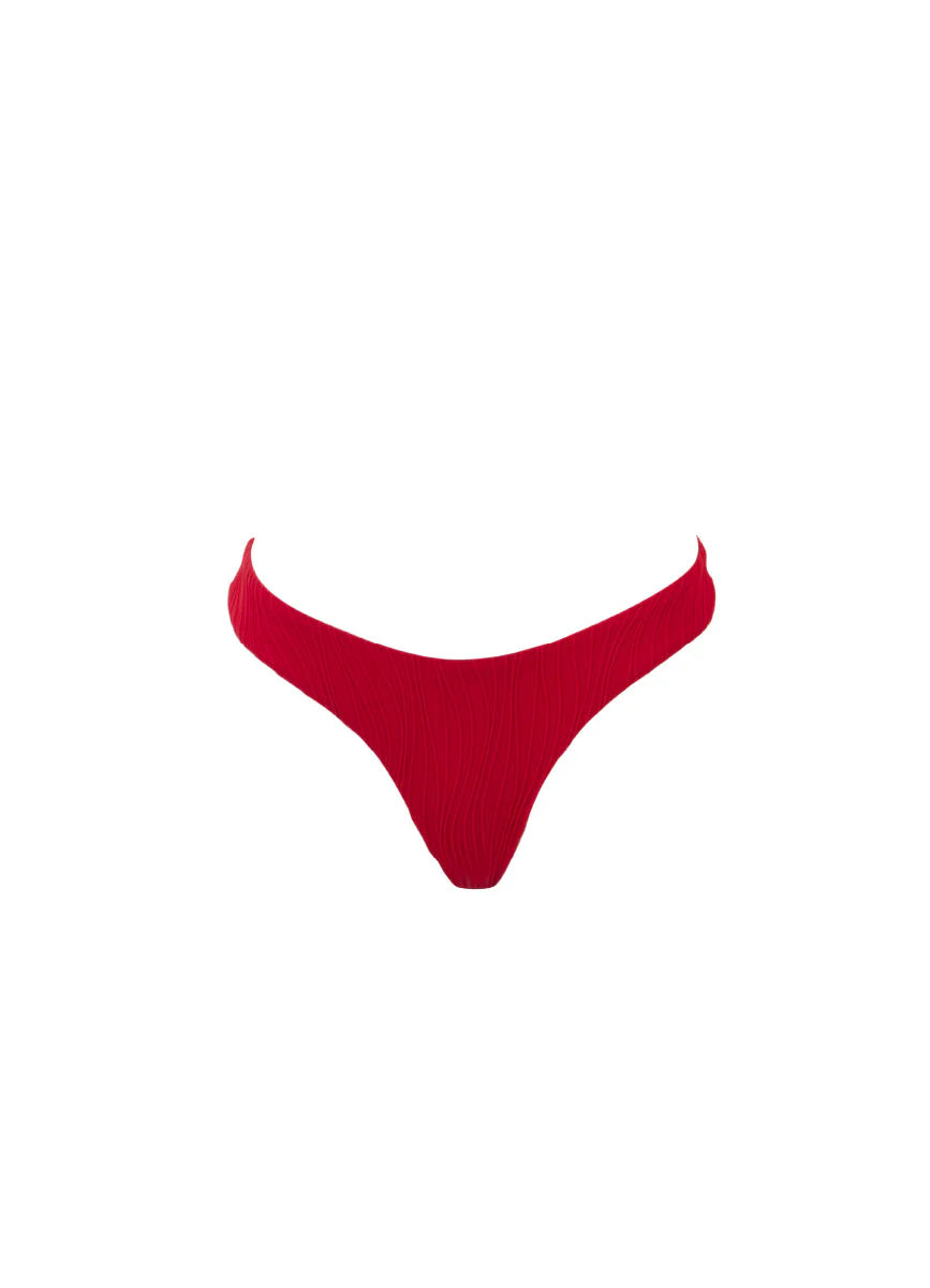 Solid crimson heat lexi bottom