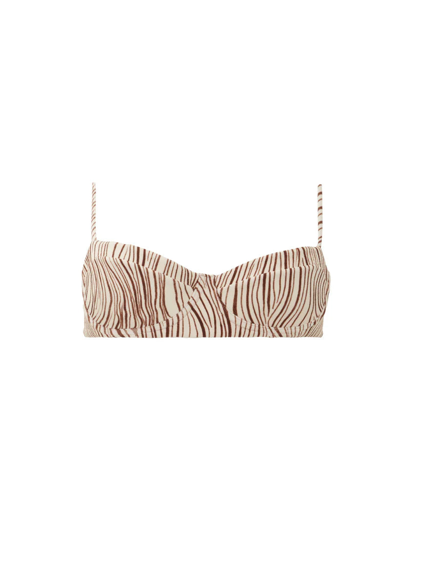 Print eternal sands sunny top