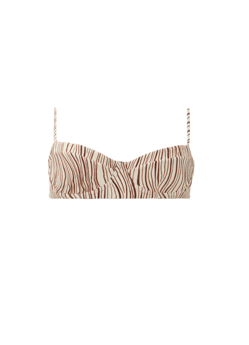 Print eternal sands sunny top