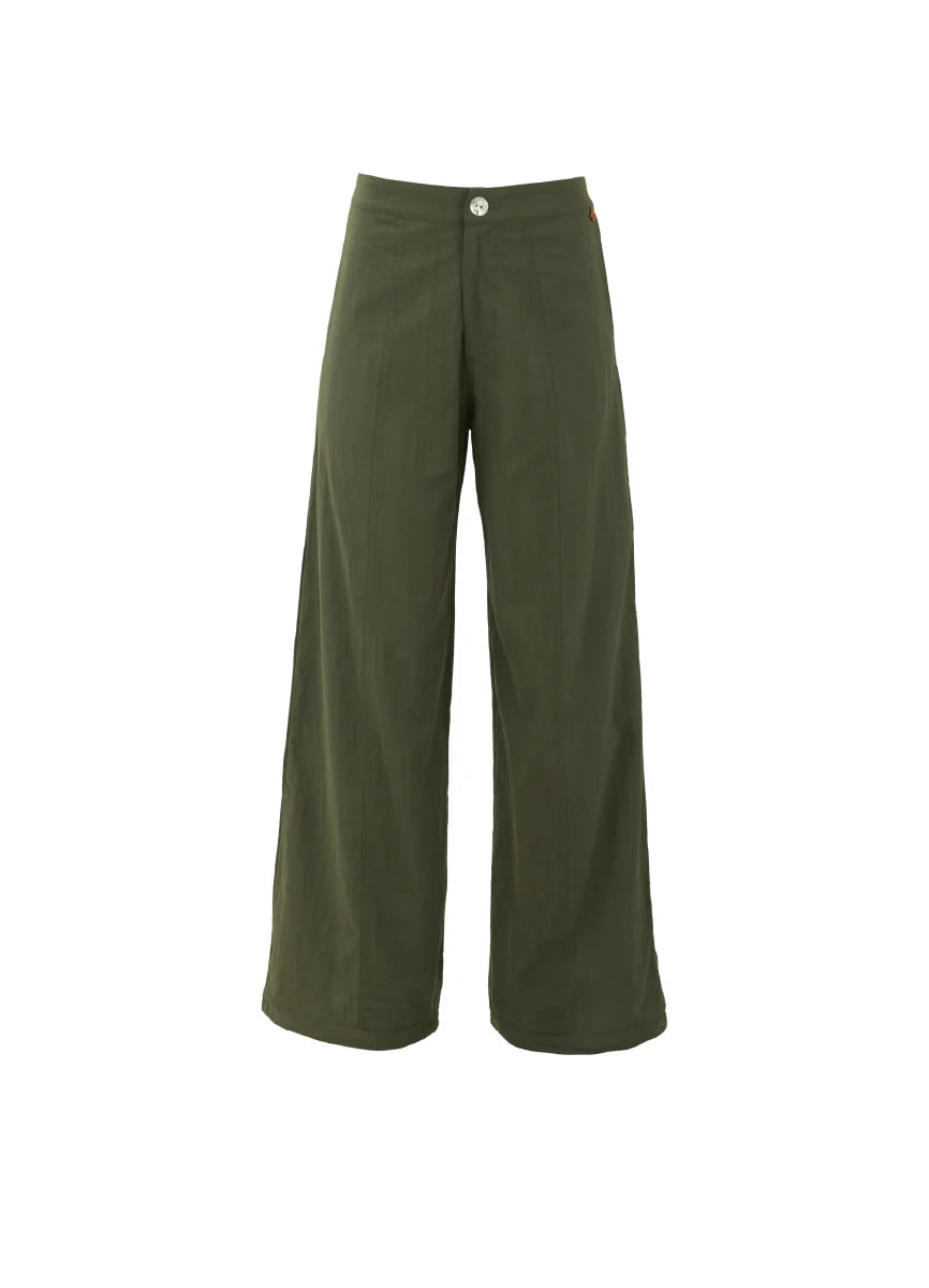 Solid sage dunes zenda pant