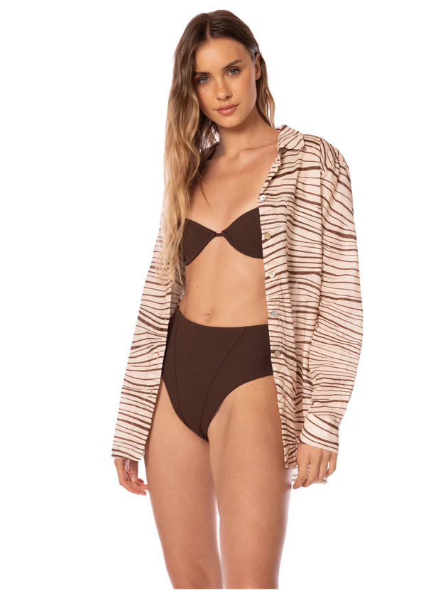 Print eternal sands arabella shirt