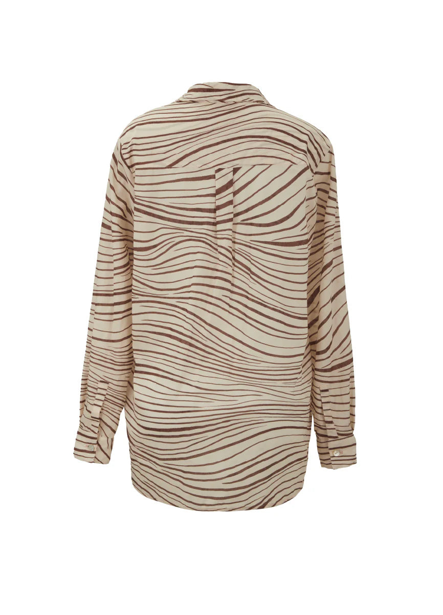Print eternal sands arabella shirt