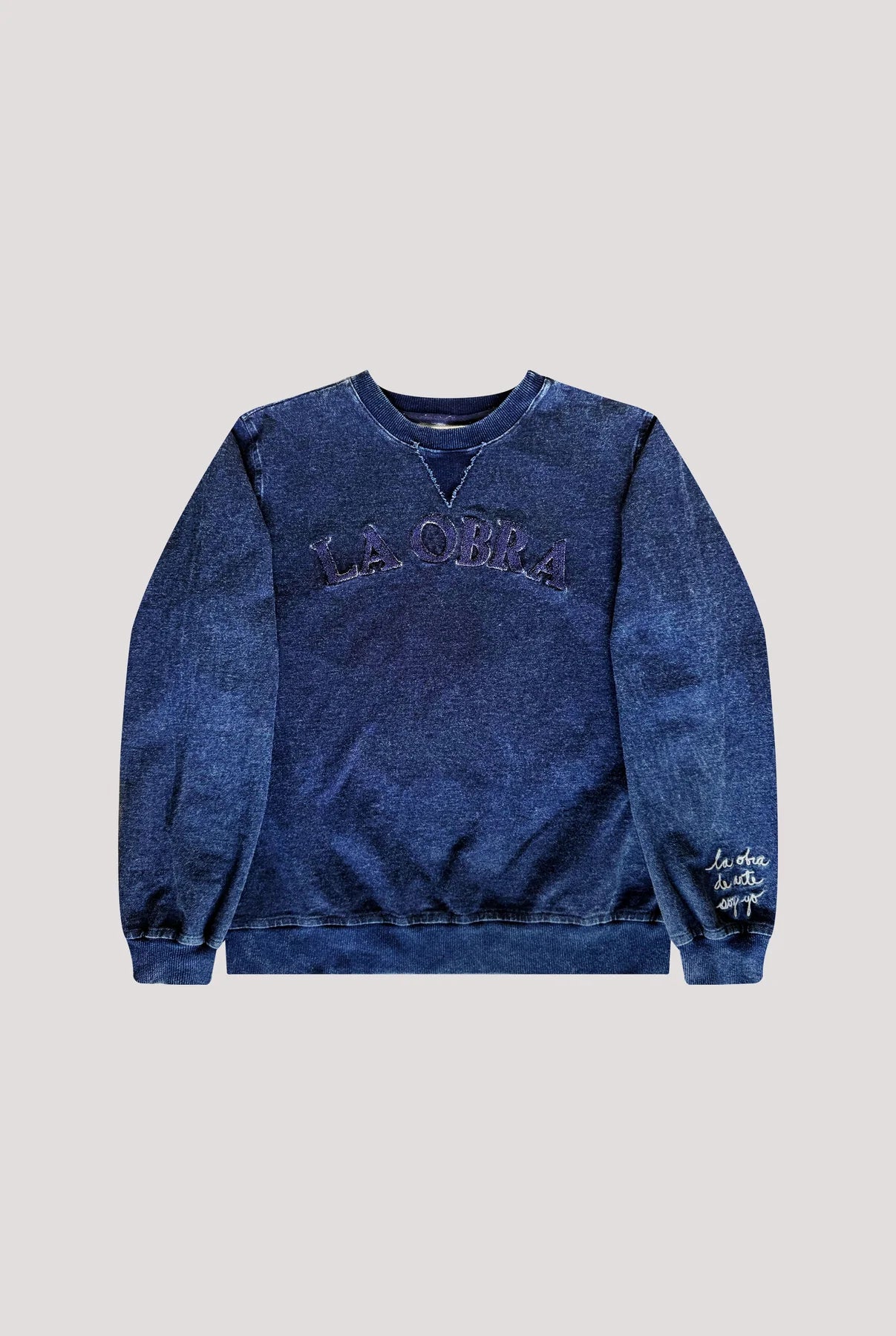 Deep blue sweatshirt