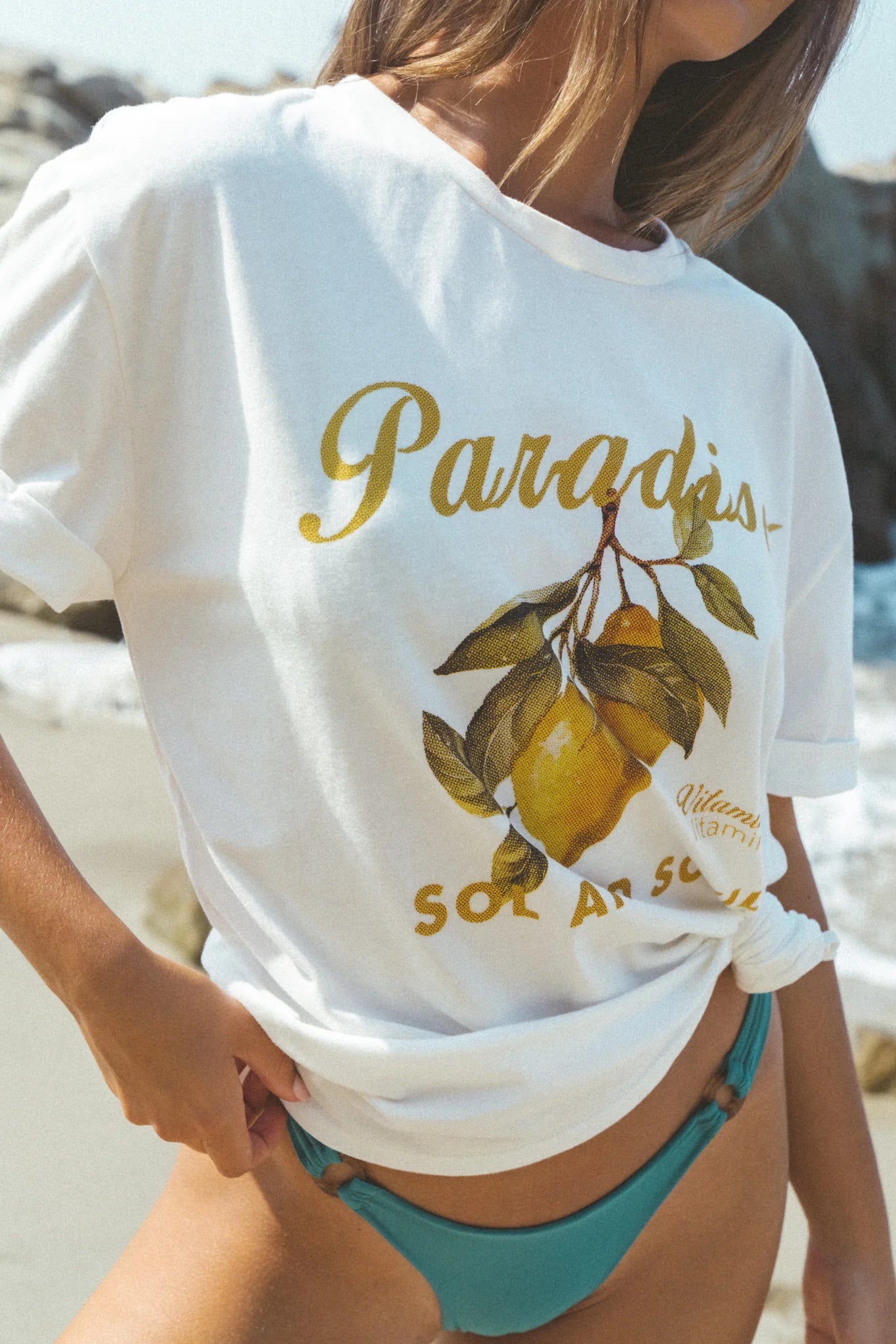 Splash oversize tshirt paradise