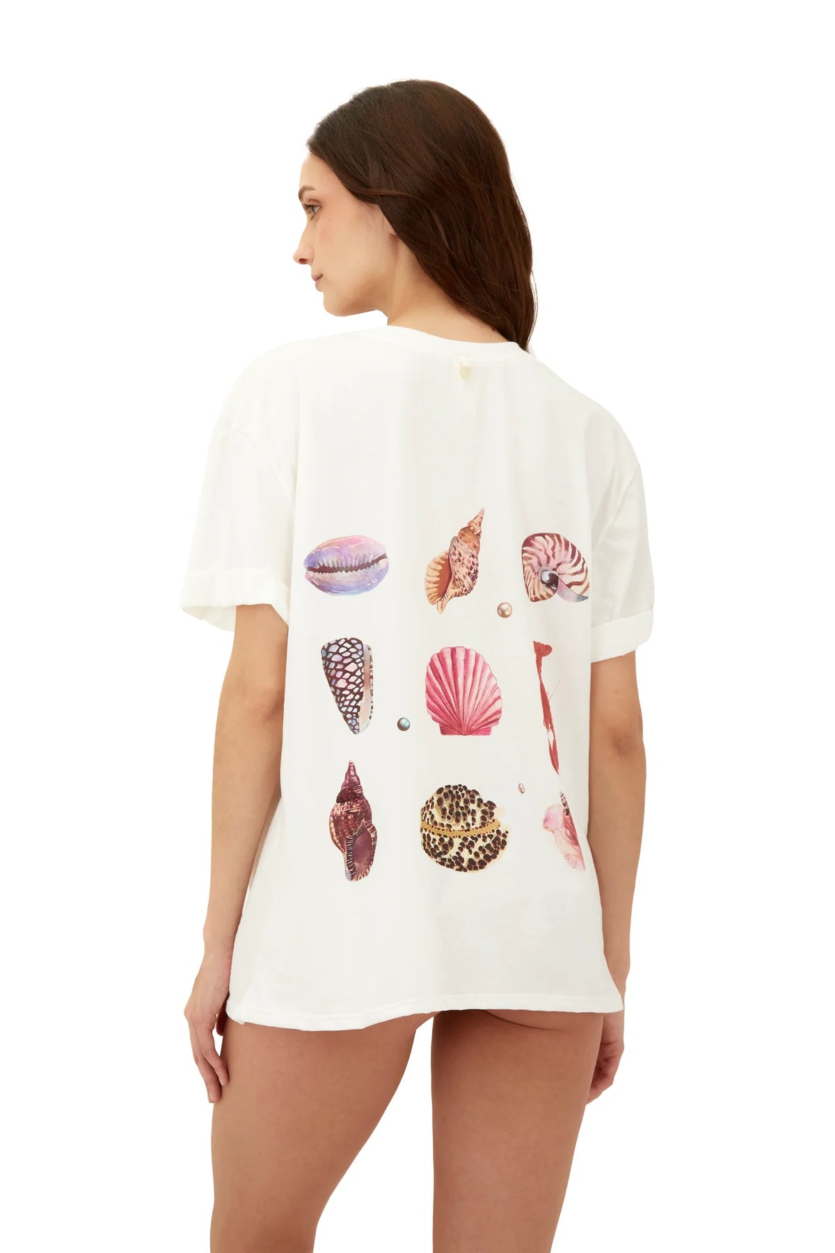 Seashell overside t-shirt