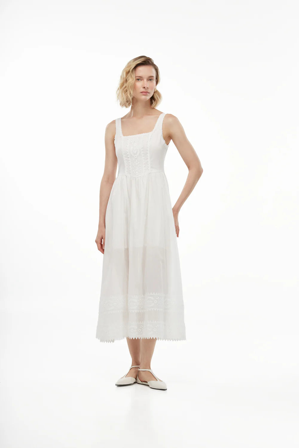 Alba midi dress