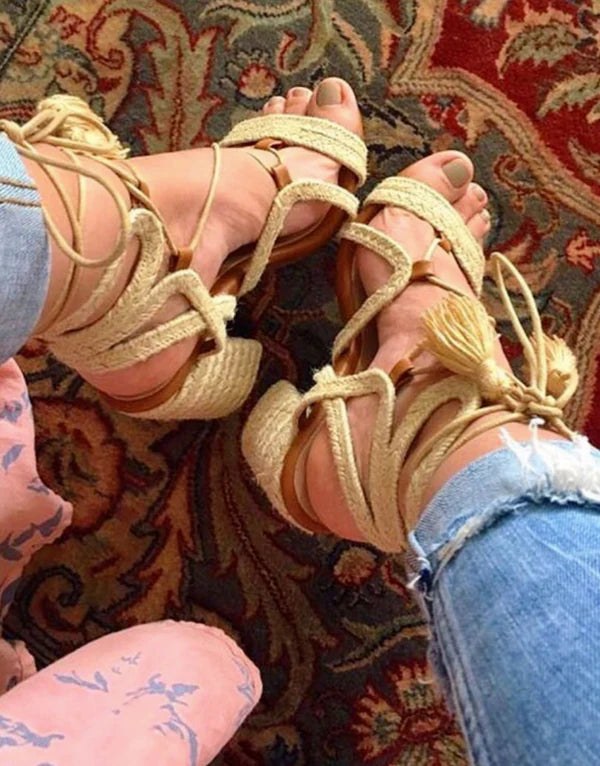 All fique sandal