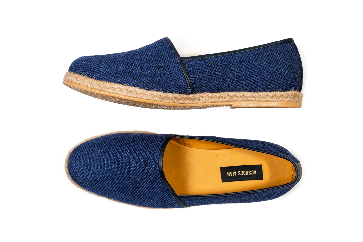 Turquoise blue canvas espadrille