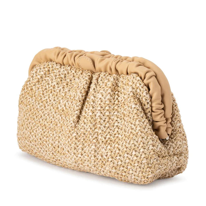 Clutch Amalia Pleated Woven