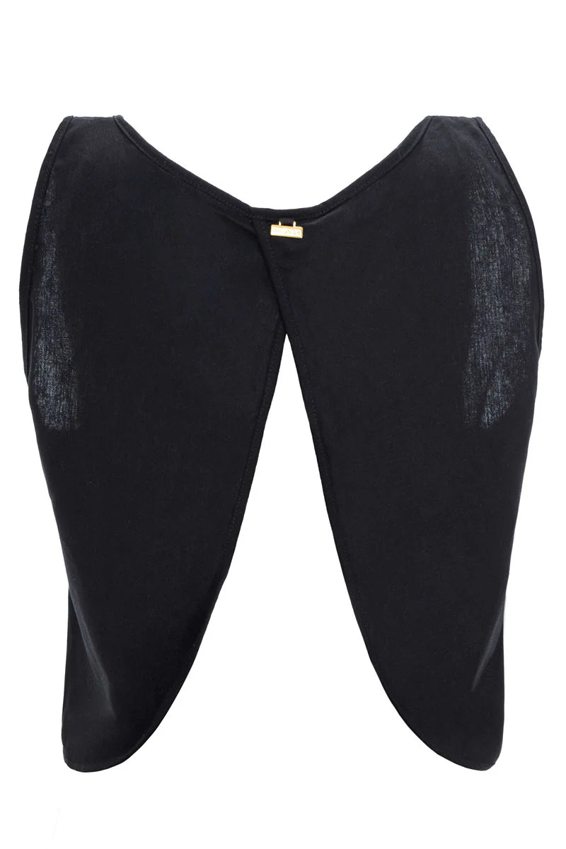 Art deco crop top