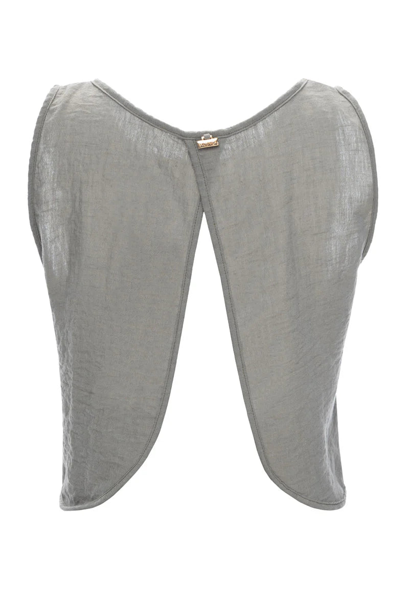 Art deco crop top
