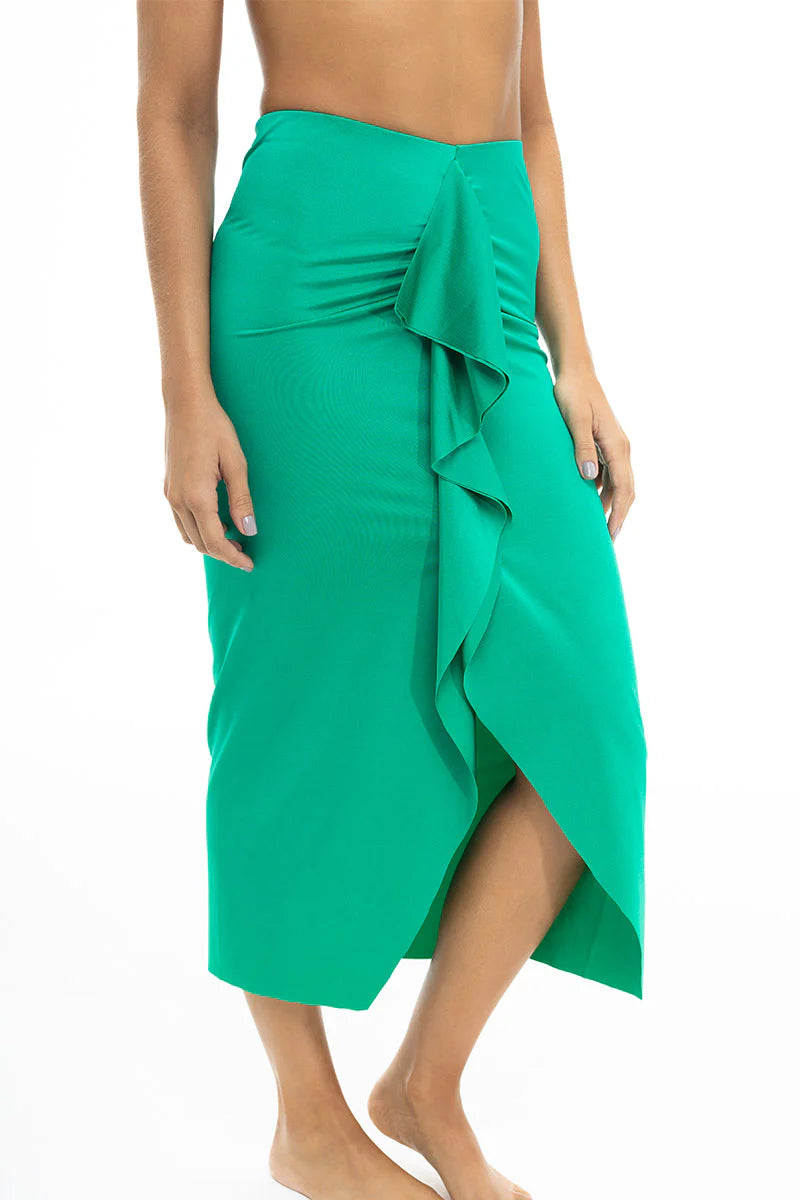 Art deco fitted skirt