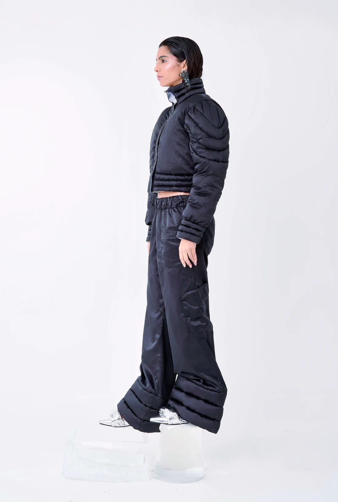 Reversible beluga pants