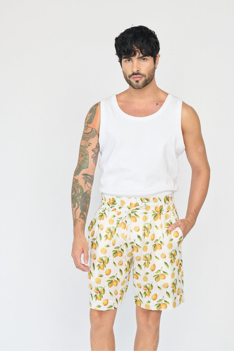 Lemon bermuda short