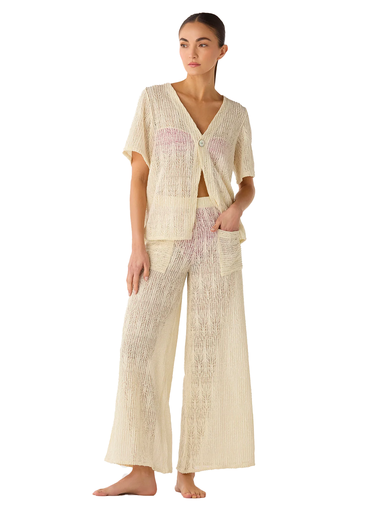 Bianca gardenia shirt