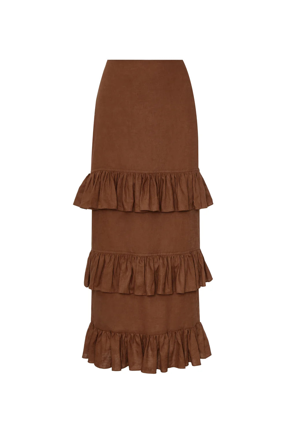 Dulce almendra maxi skirt