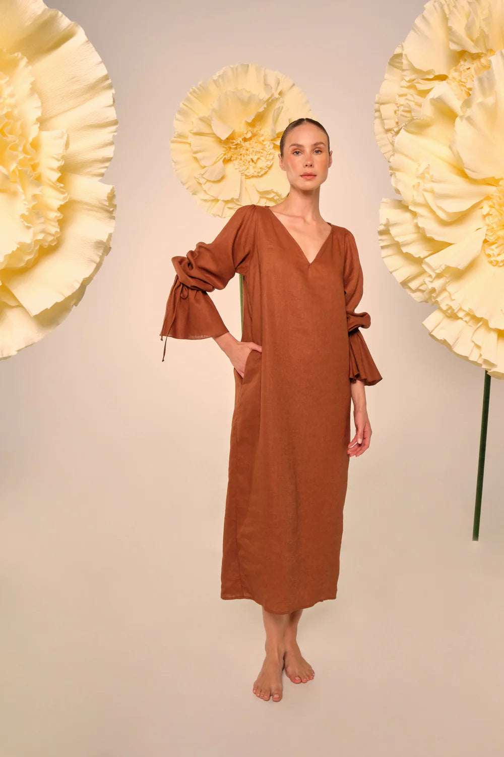 Tierra dulce midi dress