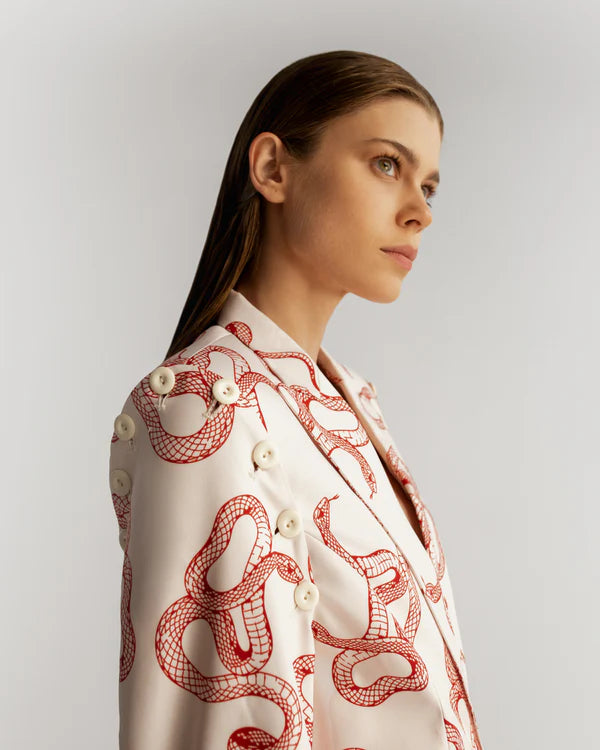 Matti Buttoned Blazer 